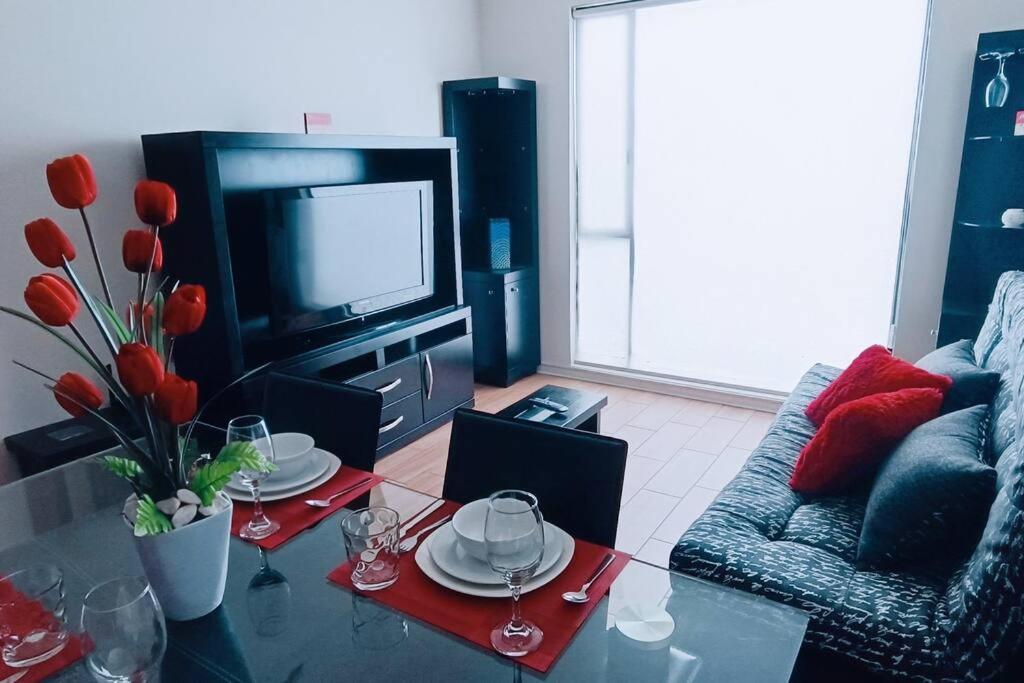 Secure, Central And Quiet Apartment Work Or Travel Mexiko-Stadt Exterior foto