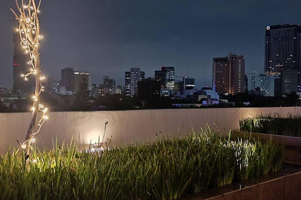 Secure, Central And Quiet Apartment Work Or Travel Mexiko-Stadt Exterior foto